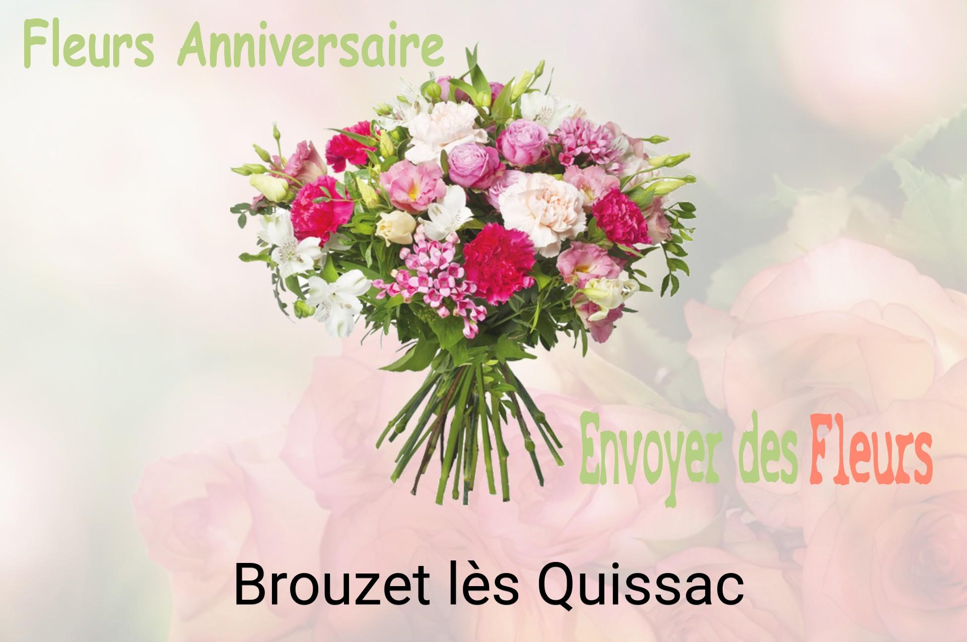 Bouquet de fleurs d’anniversaire livré à Brouzet-lès-Quissac