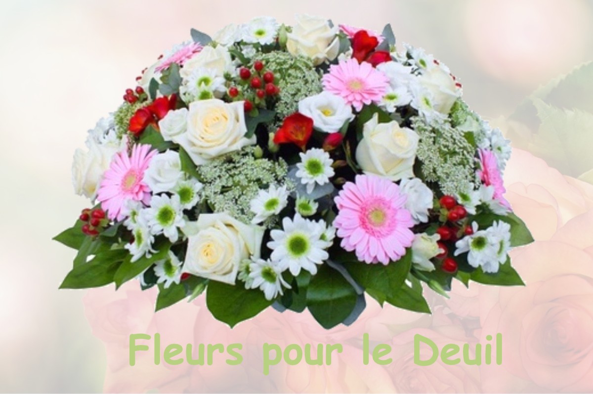 fleurs deuil BROUZET-LES-QUISSAC